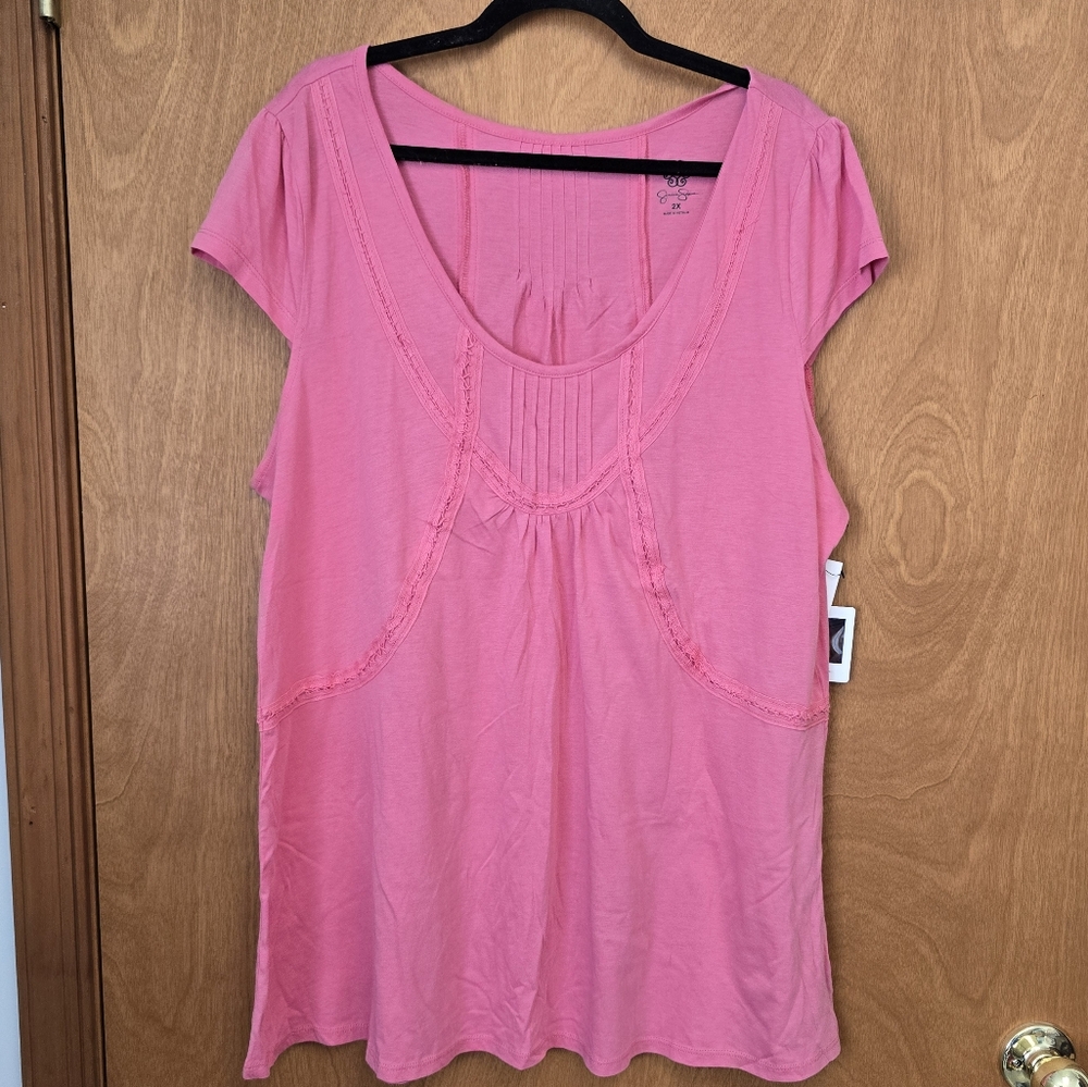 NWT Jessica Simpson Cap Sleeve Top